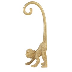 WALL DECO MONKEY GOLD 45 